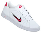 Womens Court Tradition 2 White/Pink Leather