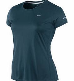 Nike Womens Miler Short Sleeve Crew Top