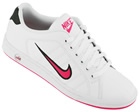 Womens Nike Court Tradition 2 White/Pink Leather