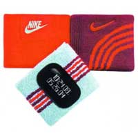 Nike WR0094916 Sweatband Watch Baby Blue, Red, Blue and Purple