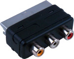 SCART to Phono OUT Adaptor ( SCART-Phono OUT )
