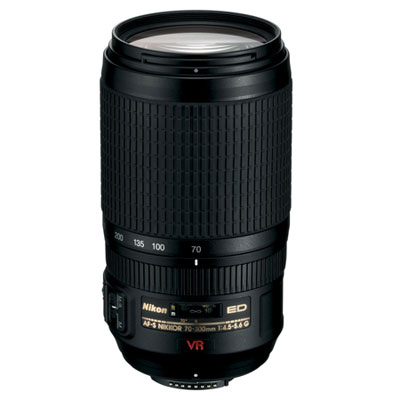 70-300mm f4.5-5.6 G AF-S VR IF-ED Lens