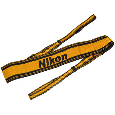AN-6Y Wide Nylon Neckstrap - Yellow