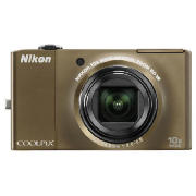 Nikon Coolpix S8000 Brown