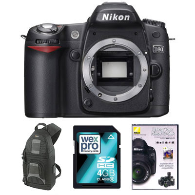 Nikon D80 Digital SLR - MEMORY KIT