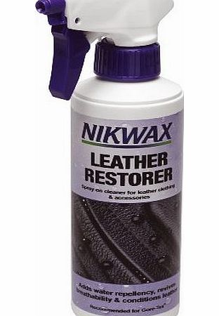 Nikwax Leather Restorer Conditions, Proofs amp; Protects - 0.3lt