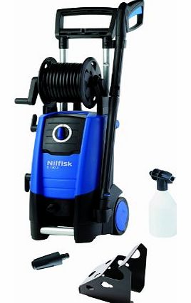 Nilfisk E140 2-9 S X-Tra Pressure Washer with 2100W Induction Motor 9m Hose Reel