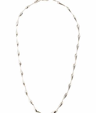 Nina B Sterling Silver Link Necklace