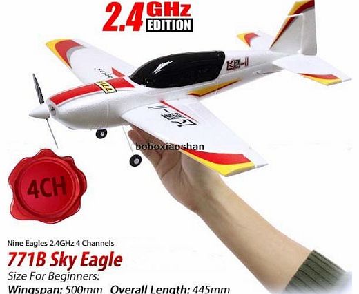 radio control air plane Xtra 300 Sky Eagle 4 channels specially designed for beginners -- UK stock