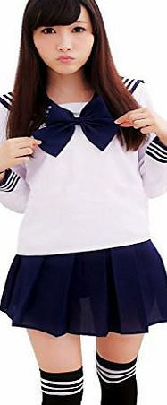 Ninimour Japan School Uniform Dress Cosplay Costume Anime Girl Lady Lolita