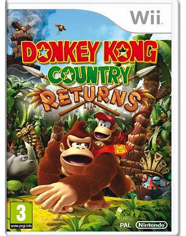 Nintendo Donkey Kong Country Returns on Nintendo Wii