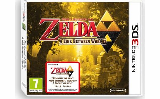 Nintendo Legend of Zelda a Link Between Worlds on