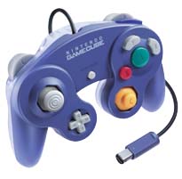 official controller (purple/clear)