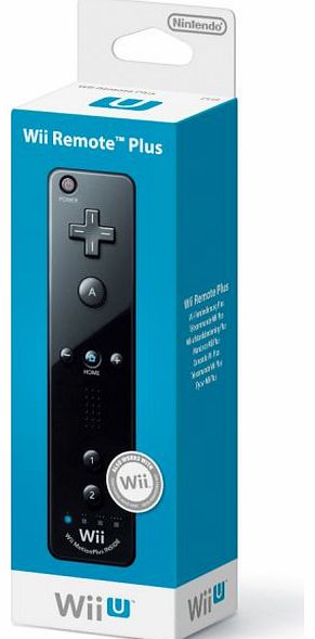 Nintendo Official Nintendo Wii U Remote PLUS (Black) on