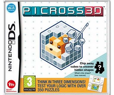 Nintendo Picross 3D on Nintendo DS
