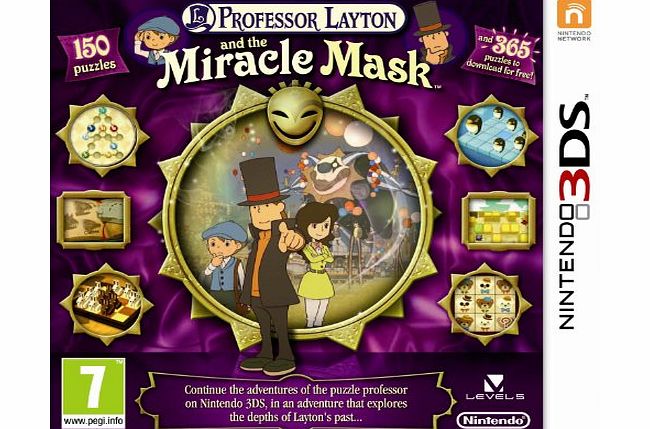 Professor Layton and the Miracle Mask (Nintendo 3DS)