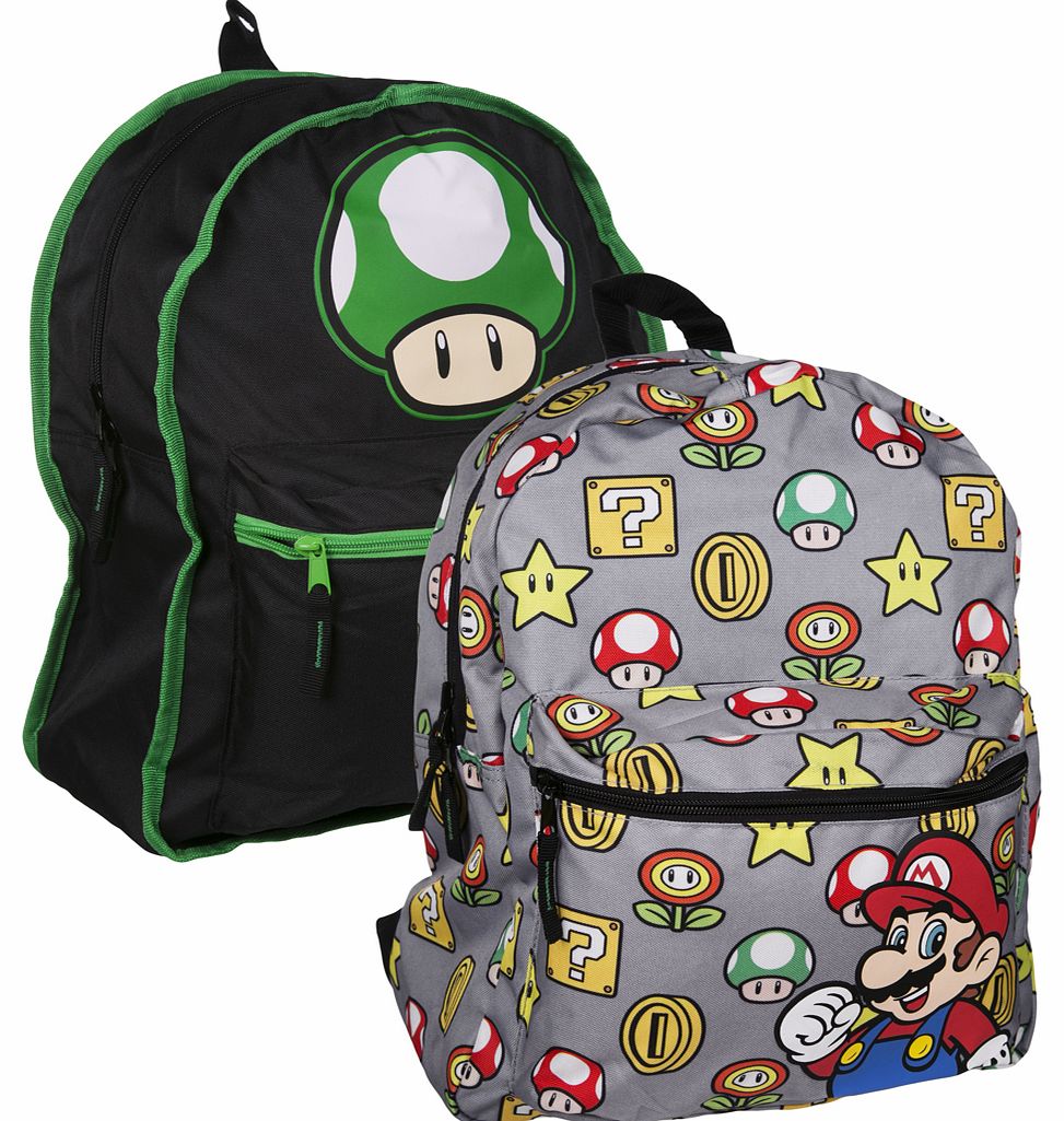 NINTENDO Super Mario Brothers Reversible Backpack