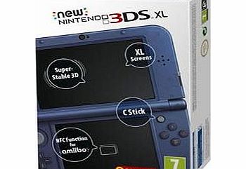 Nintendo The New Nintendo 3DS XL Console - Metallic Blue