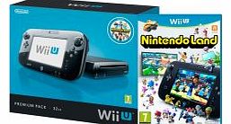 Nintendo Wii U Console 32GB Premium Pack (Black)