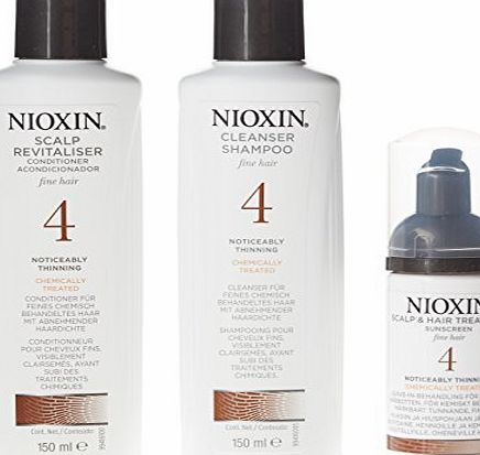 Nioxin Hair System 4 Starter Kit