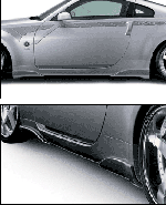 Nissan 350Z VI Side Under Wing (FRP)