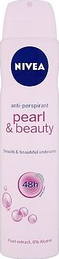 Nivea, 2041[^]10051550 Pearl Beauty Deodorant Spray 250 ml