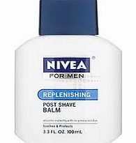 THREE PACKS of Nivea For Men Replenishing Aftershave Post Shave Balm