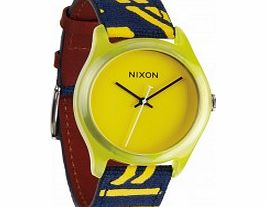 Nixon Ladies The Mod Acetate Yellow Watch