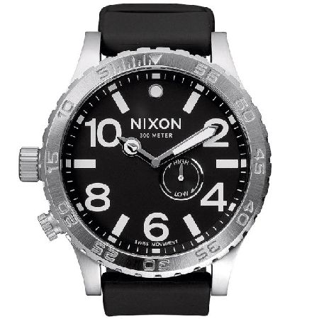 Nixon Mens Nixon 51-30 Pu Watch - Black