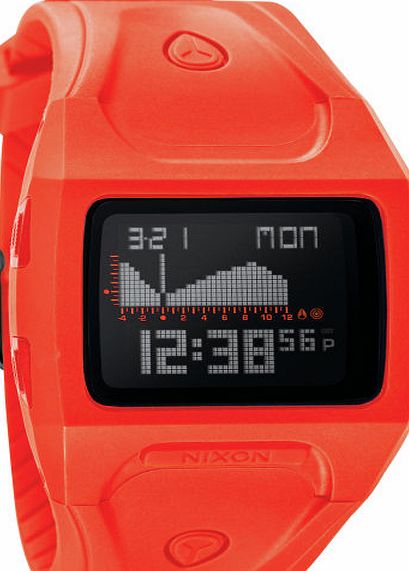 Nixon Mens Nixon Lodown Watch - Neon Orange