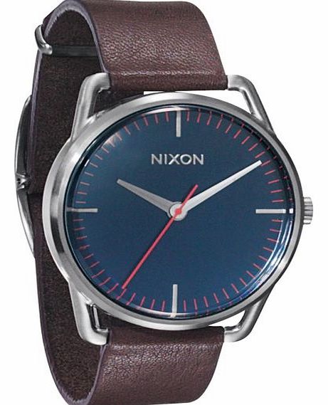 Nixon Mens Nixon Mellor Watch - Navy/Brown