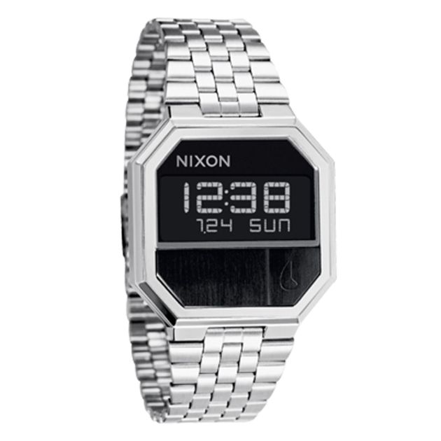Nixon Mens Nixon Re-Run Watch - Black