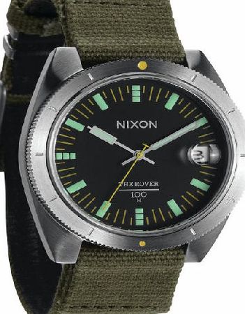 Nixon Mens Nixon Rover Watch - Surplus/Black