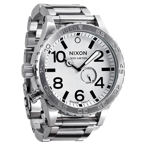 Nixon Mens Nixon The 51-30 Watch - A057 White
