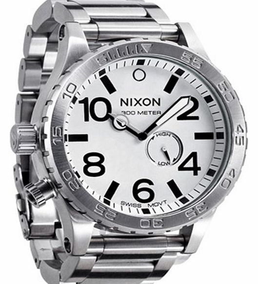 Nixon Mens Nixon The 51-30 Watch - White