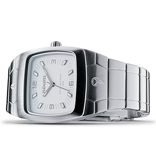 Mens Nixon The Manual Watch - A760 Silver