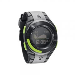 Mens Nixon The Outsider Tide Watch Grey Black Lime