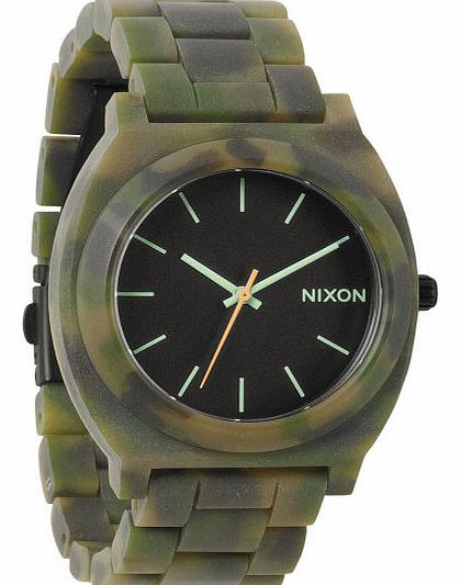 Nixon Mens Nixon Time Teller Acetate Watch - Matte