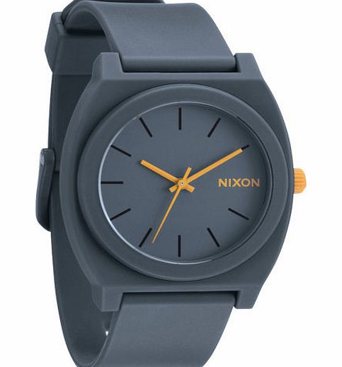 Nixon Mens Nixon Time Teller P Watch - Matte Steel Gray