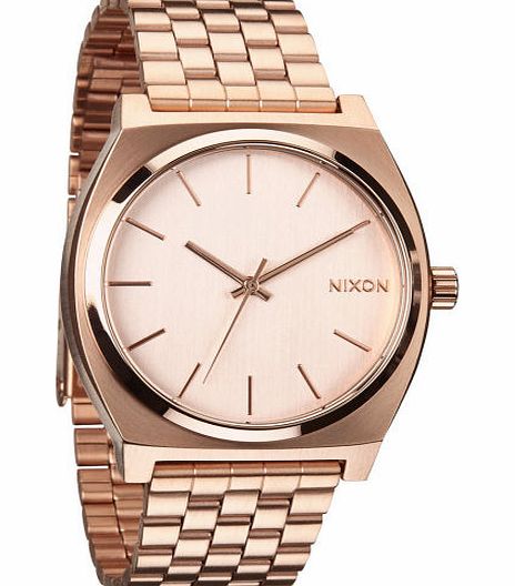 Nixon Mens Nixon Time Teller Watch - All Rose Gold