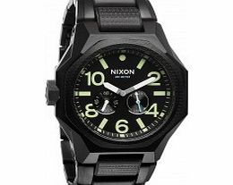 Nixon Mens The Tangent Matte Black Surplus Watch