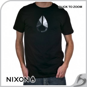 T-Shirts - Nixon Radial T-Shirt - Black