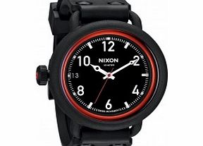 Nixon The October All Black and Red Watch