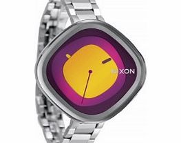 Nixon The Zona Purple Pink Goldenrad Watch