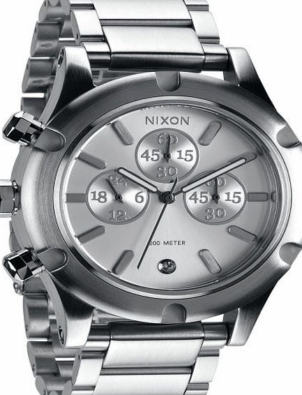 Nixon Womens Nixon Camden Chrono Watch - Silver