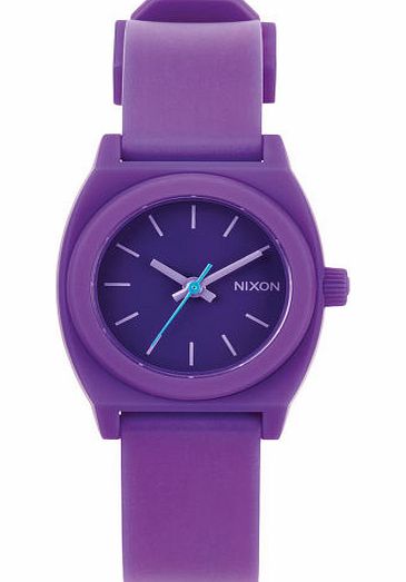 Nixon Womens Nixon Small Time Teller Watch - Purple