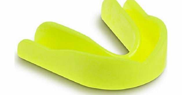 NJ Adult Gum Shield Mouth Guard Protection for Martial Arts,Rugby,Hockey,Boxing (Yellow)