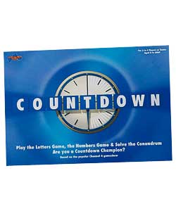 no Countdown Board Game