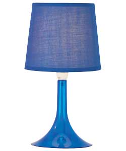 no Navy Blue Table Lamp