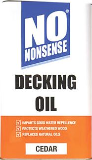No Nonsense, 1228[^]85807 Decking Oil Cedar 5Ltr 85807